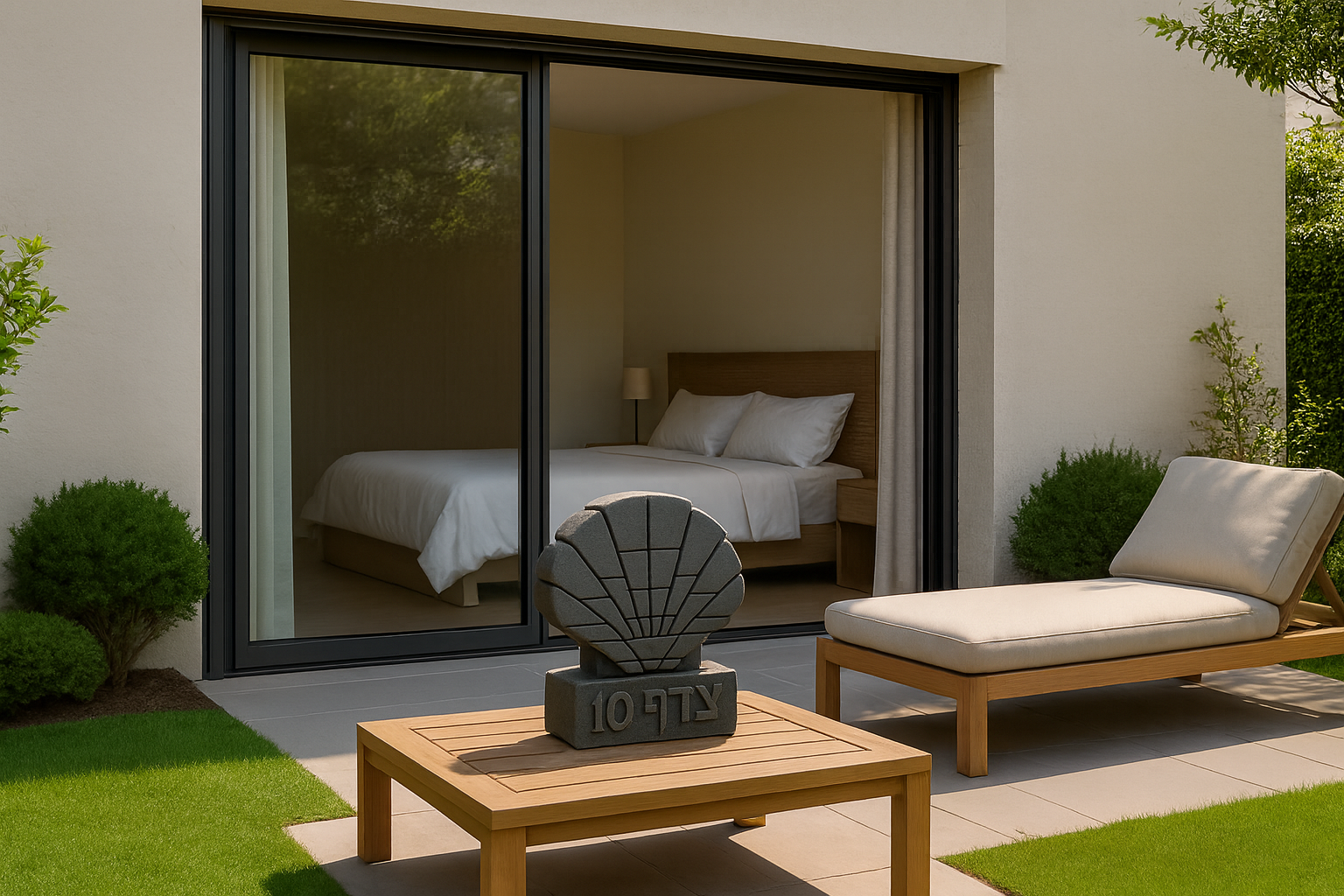 הצדף 10 - תצוגה חיצונית